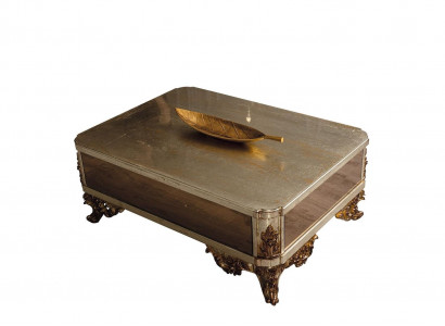 Königlicher Couchtisch Tisch Goldene Tische Barock Rokoko Couchtische